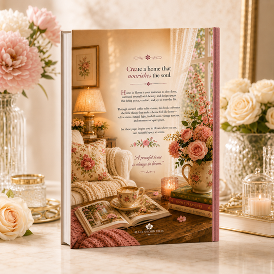 Home in Bloom: A Coffee Table Visual Book of Peaceful Spaces (Hardcover)