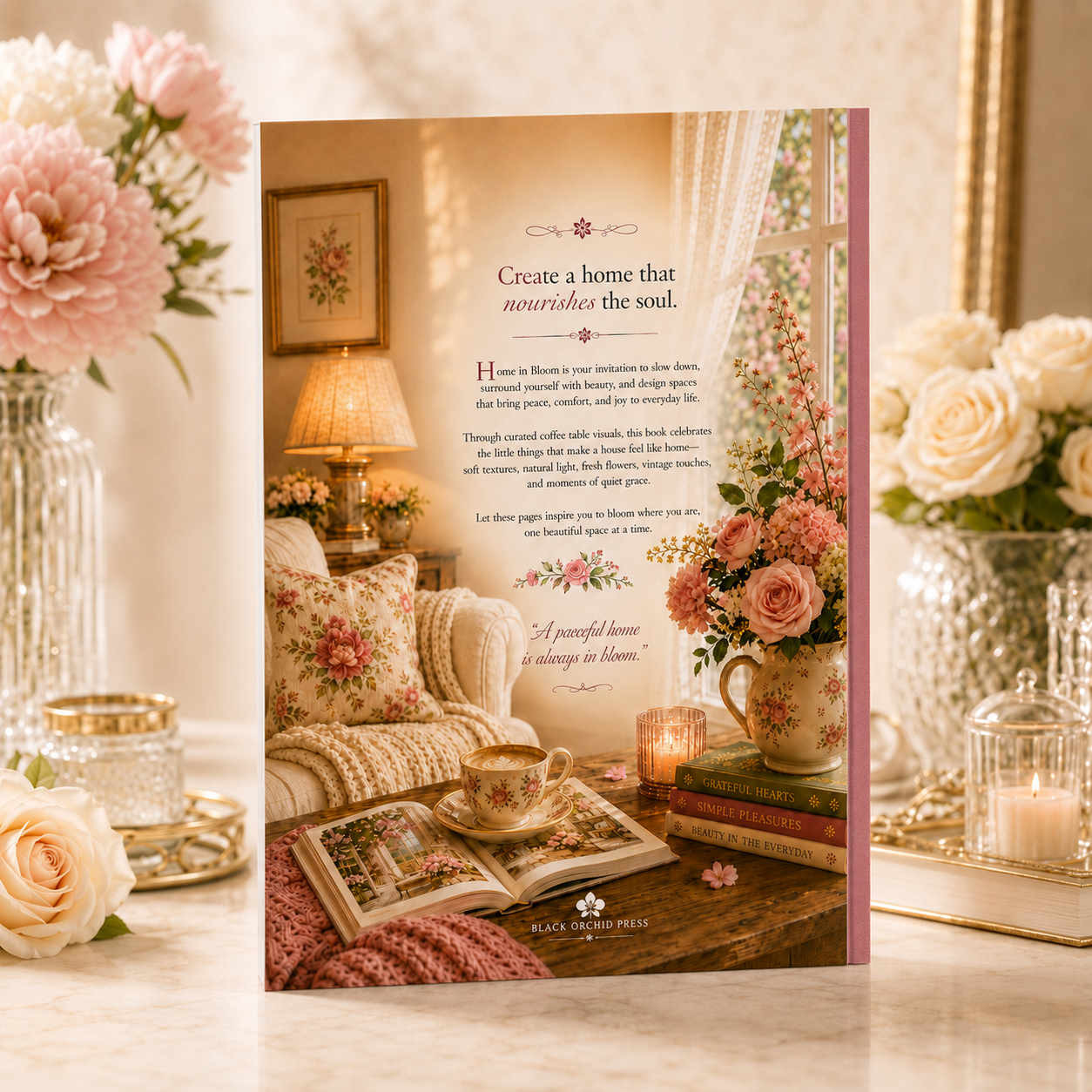 Home in Bloom: A Coffee Table Visual Book of Peaceful Spaces (Paperback)