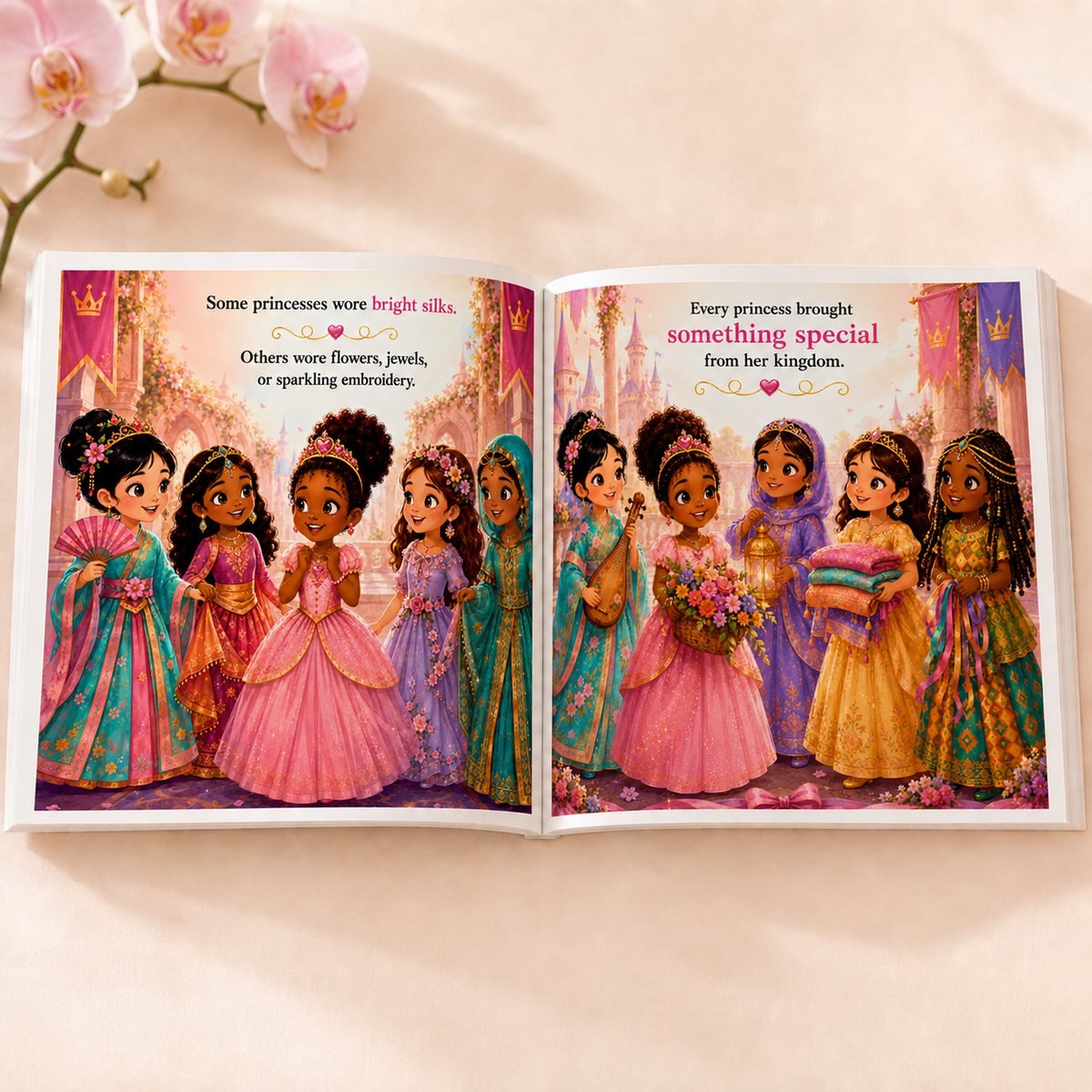 Crowned in Color: Princess Nia and the Royal Color Parade (Children's Story Book)