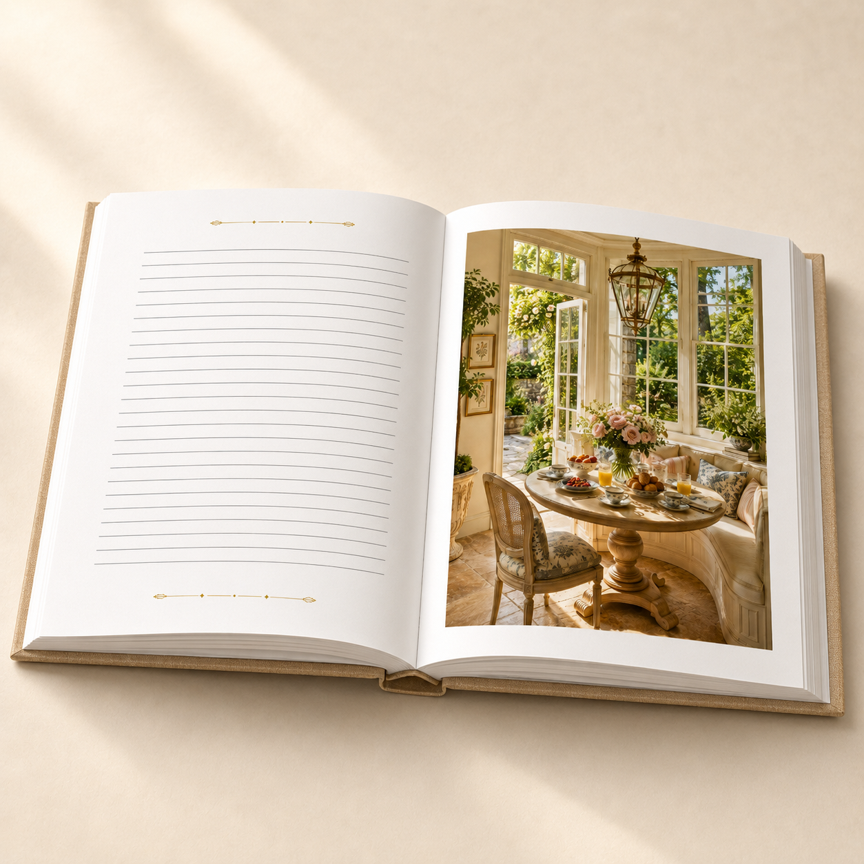 Living Beautifully- A Coffee Table Visual Book (Hardcover)