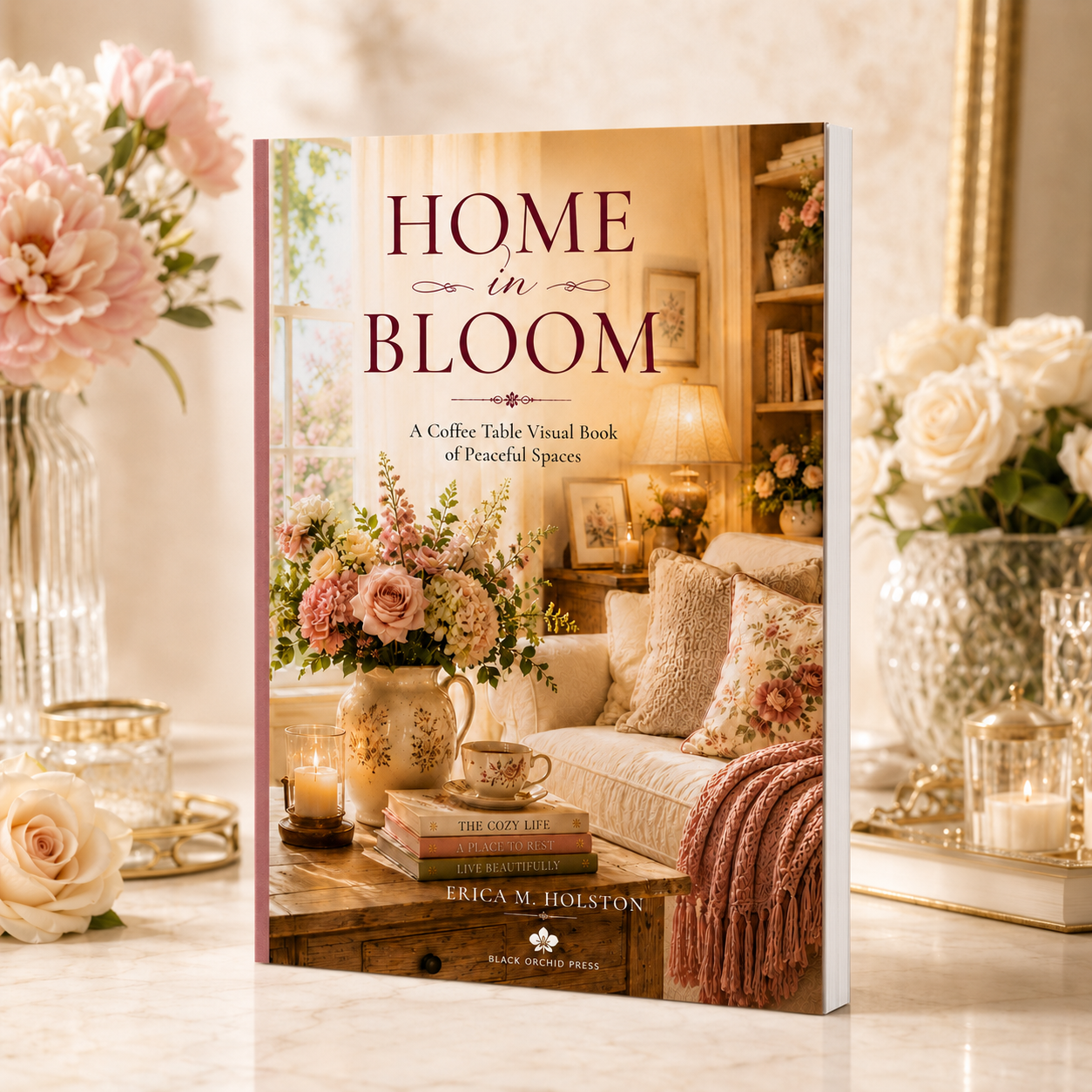 Home in Bloom: A Coffee Table Visual Book of Peaceful Spaces (Paperback)
