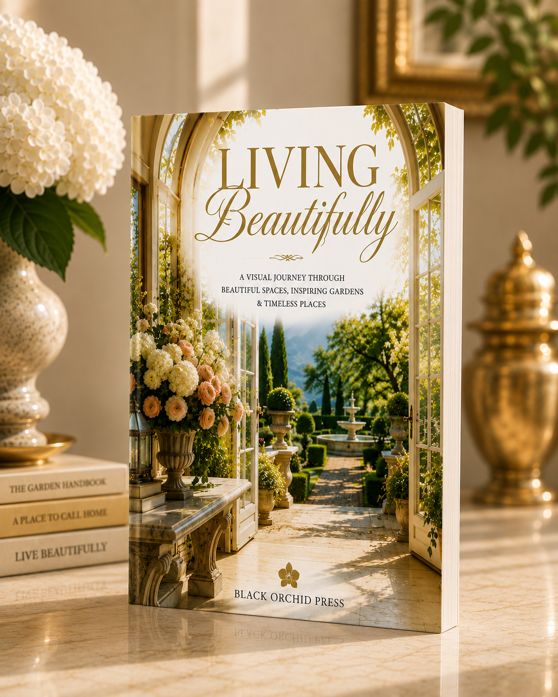 Living Beautifully- A Coffee Table Visual Book (Paperback)