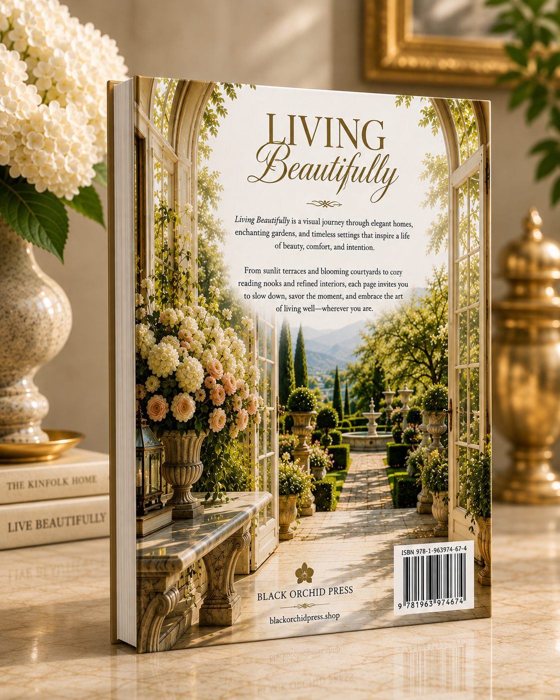 Living Beautifully- A Coffee Table Visual Book (Hardcover)