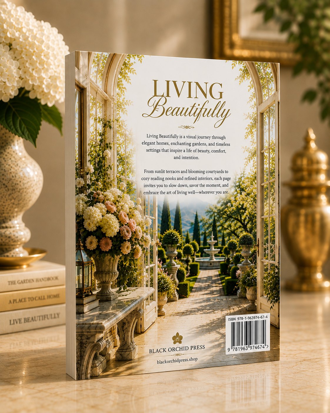 Living Beautifully- A Coffee Table Visual Book (Paperback)