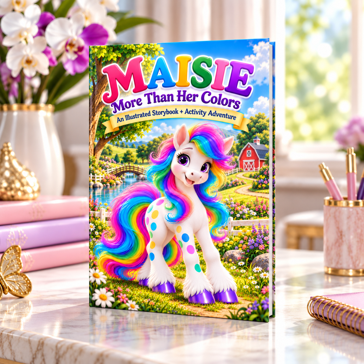 MAISIE: More Than Her Colors — Storybook + Activity Adventure (Hardcover)