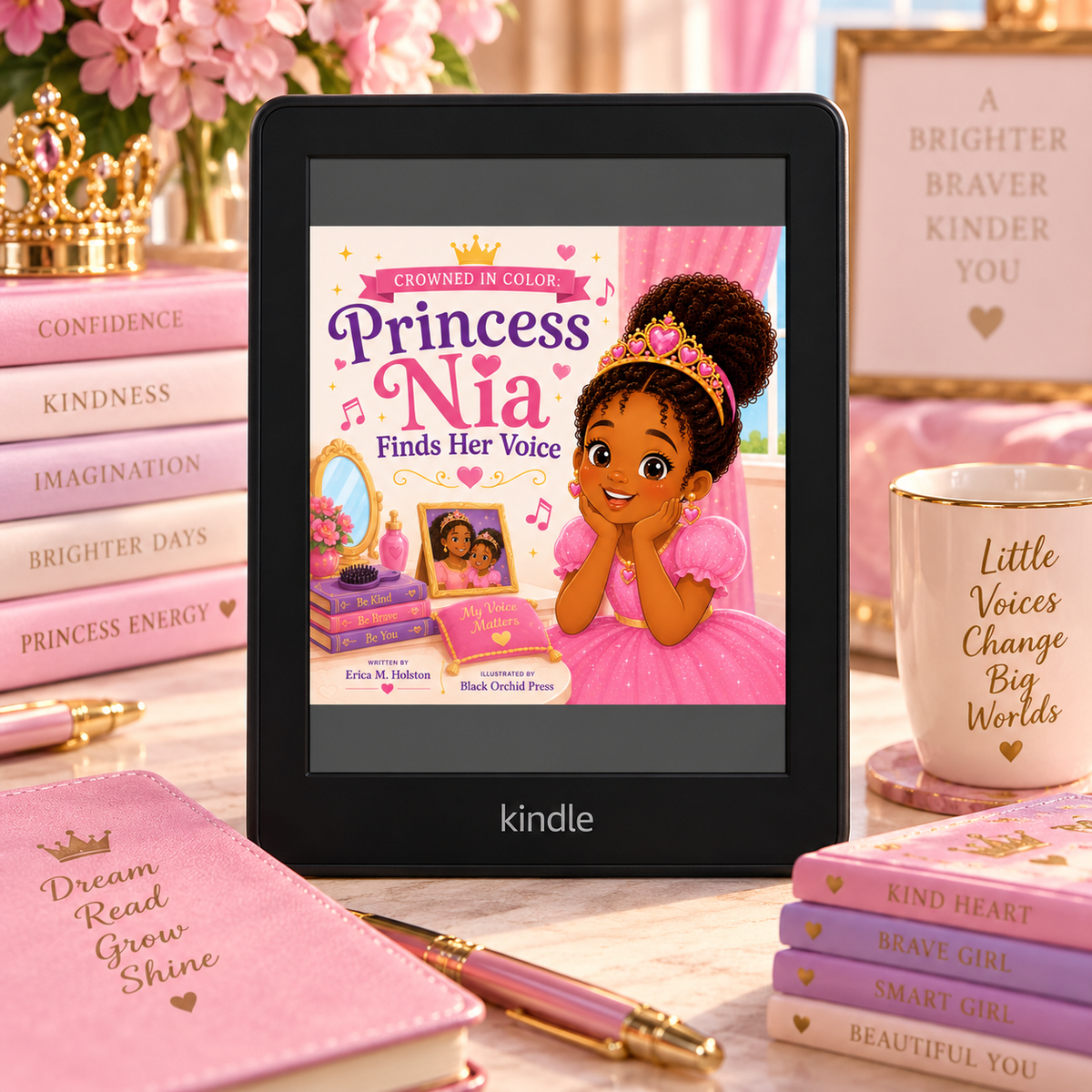 Crowned in Color: Princess Nia Finds Her Voice | Children’s eBook