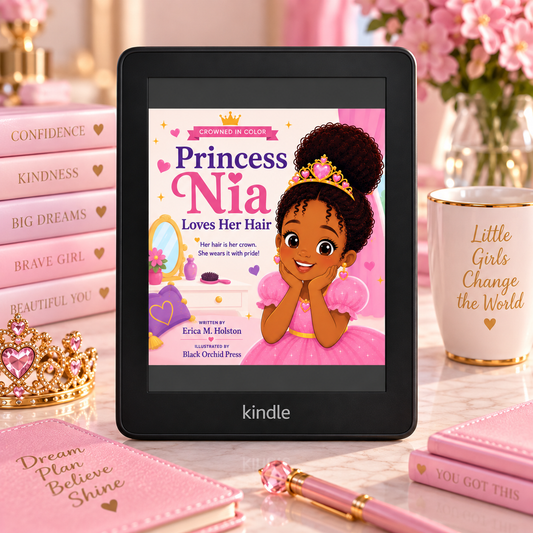 Crowned in Color: Princess Nia Loves Her Hair | Children’s eBook