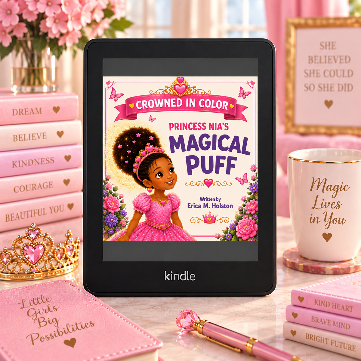 Crowned in Color: Princess Nia’s Magical Puff | Children’s eBook
