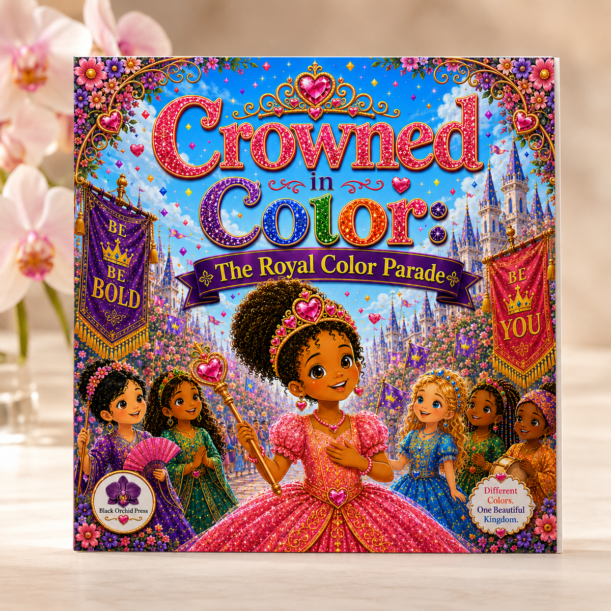 Crowned in Color: Princess Nia and the Royal Color Parade (Children's Story Book)