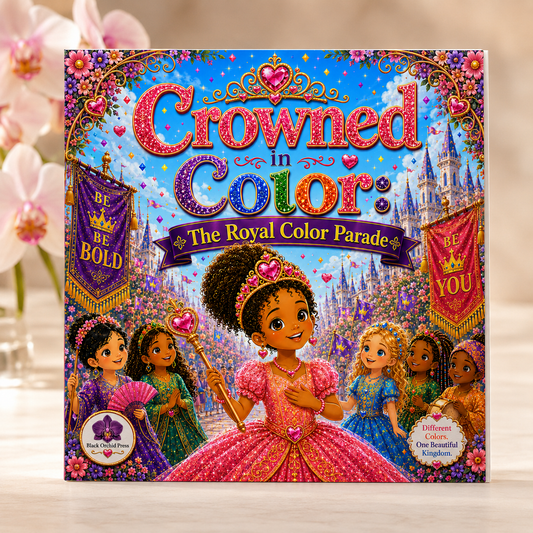 Crowned in Color: Princess Nia and the Royal Color Parade (Children's Story Book)