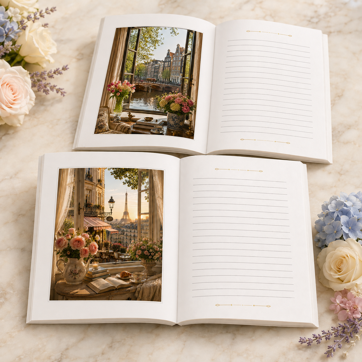 Windows to Beautiful Escapes Journal: Dream • Imagine • Write