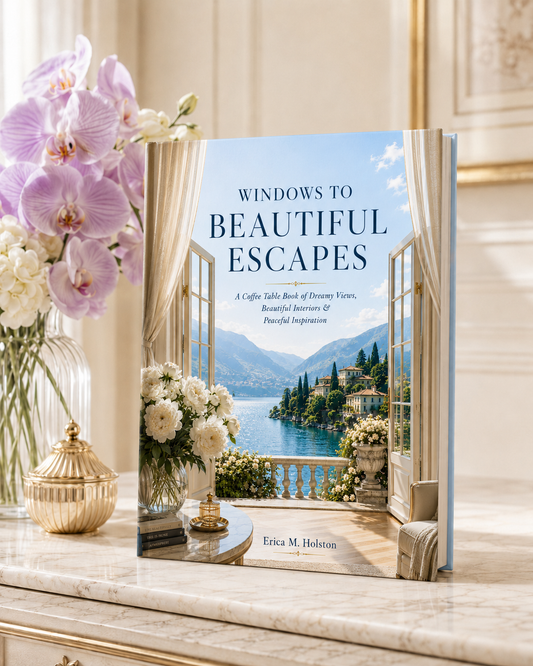 Windows to Beautiful Escapes | Hardcover Coffee-Table Visual Book